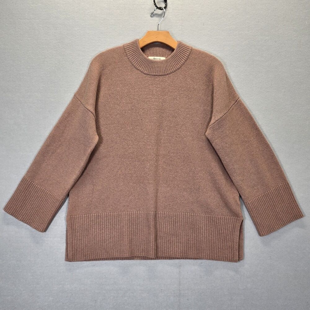 Madewell (Re)sourced cashmere crewneck sweater Size Small